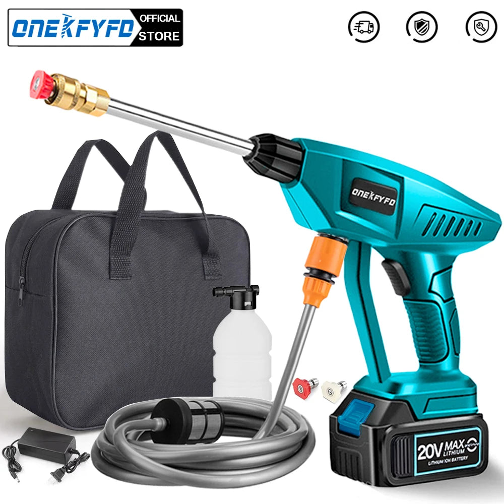 Wireless High Pressure Car Wash Water Spay Gun - ProGoldenTools™